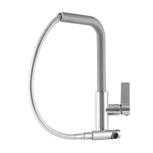 Line szara bateria kuchenna z wyciąganą wylewką