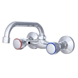 Klasyczna C bateria kuchenna umywalkowa ścienna