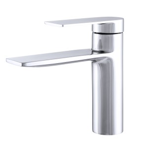 Faros chrom bateria umywalkowa wodospad kaskada