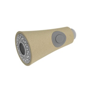 Słuchawka do baterii z wyciąganą wylewką beżowa