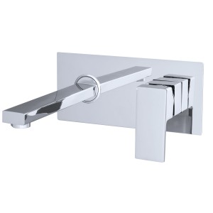 Cubes bateria umywalkowa podtynkowa chrom
