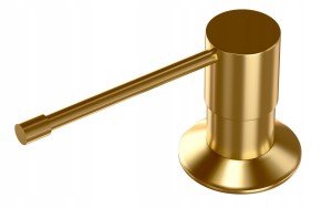 Dozownik lux do zlewu złoty