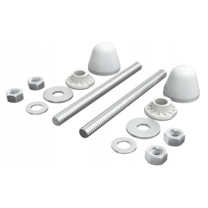 Zestaw mocujący do misy WC stelaża podtynkowego