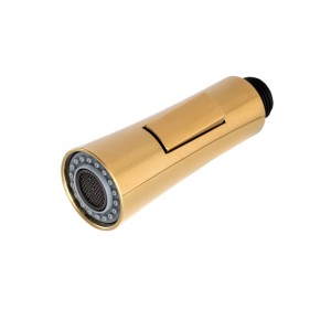 Słuchawka do baterii z wyciąganą wylewką Nexo złota