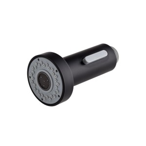 Słuchawka do baterii z wyciąganą wylewką Spiral czarna