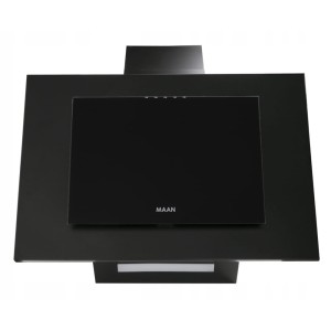 Okap kuchenny przyścienny 50 cm MAAN Vertical czarny / biały / satyna