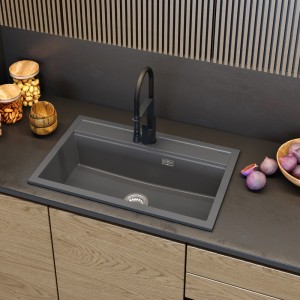 Zlewozmywak granitowy podwieszany model ADVANCE