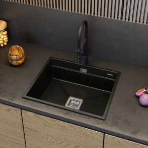 Zlewozmywak granitowy podwieszany golden line Epir 60