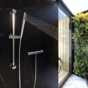 Zestaw natryskowy Della słuchawka prysznic drążek