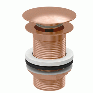 Korek klik klak automatyczny bez przelewu rosegold