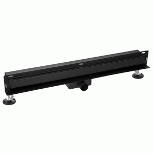 Odpływ liniowy ścienny 60 cm CZARNY OLś-600bk