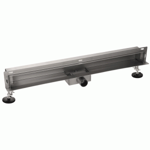 Odpływ liniowy ścienny 100 cm CHROM