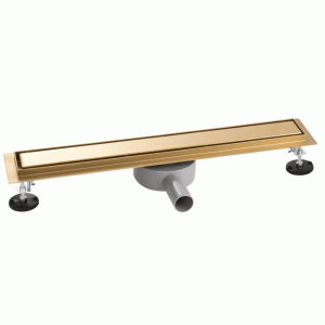 Odpływ liniowy w podłogę 60 cm ZŁOTY