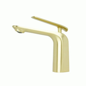 Bateria umywalkowa VERO złoto szczotkowane