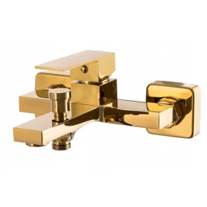 Ister bateria wannowa kwadratowa złota kran