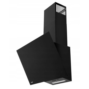 Okap kuchenny przyścienny czarny Rado mini MAAN 60cm