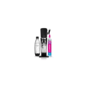 Saturator do wody gazowanej SodaStream ART – Czarny zestaw + butelka