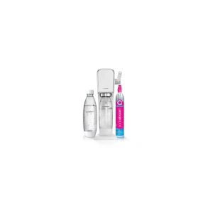 Saturator do wody gazowanej SodaStream ART – Biały zestaw + butelka