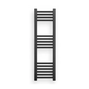 Grzejnik łazienkowy wodny 343 W 300 x 1000 mm czarny
