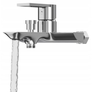 Bateria wannowo-natryskowa chrom mosiężna Arma