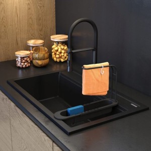 Organizer do zlewozmywaka koszyk składany ociekarka