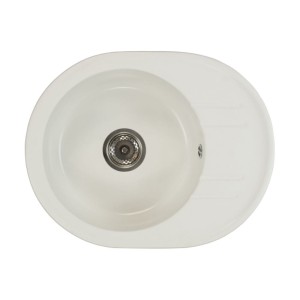 Zlewozmywak granitowy jednokomorowy okrągły Bella