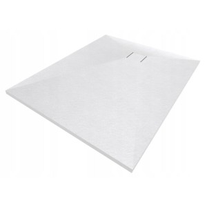 Brodzik prysznicowy prostokątny 120 x 90 cm Biały SMC kompozyt kamienny Teja