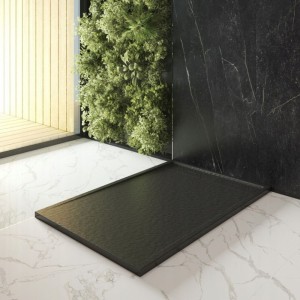 Brodzik prysznicowy prostokątny 120x80 czarny Viva