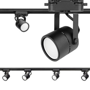 Zestaw 4x Spot Reflektor GU10 szynoprzewód 1,5m