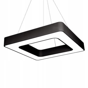 Lampa LED wisząca liniowa kwadratowa GAP 60cm 72W CCD