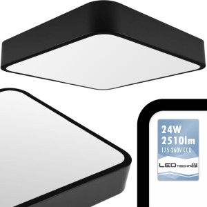 Lampa sufitowa LED plafon natynkowy 24W 30CM duży