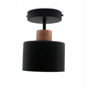Lampa wisząca 1xE27 Black Copper Gabriel
