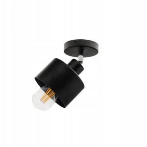 Lampa wisząca 1xE27 Black Nicole