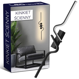 Kinkiet ścienny 63 cm wewnętrzny 12W 1080lm LED nad lustro Neutralna