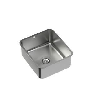 Zlew stalowy Patric SteelQ Nano PVD stal szczotkowana