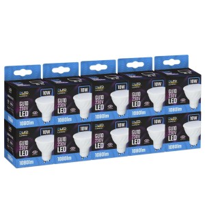 10x Żarówka LED GU10 1080lm 10W CCD