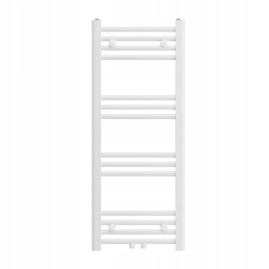 Grzejnik łazienkowy nowoczesny drabinkowy biały 100x40 cm Raven