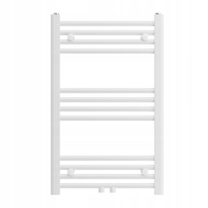 Grzejnik łazienkowy nowoczesny drabinkowy biały 80x50 cm Raven