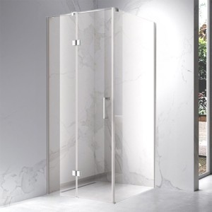 Kabina prysznicowa kwadratowa KZ01C chrom 90 x 90 cm