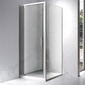 Kabina prysznicowa kwadratowa KZ04B chrom 80 x 80 cm