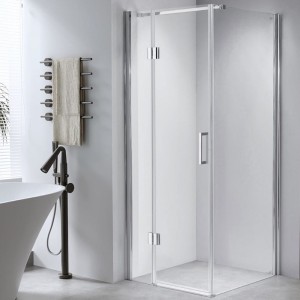 Kabina prysznicowa kwadratowa KZ1390B chrom 90 x 90 cm