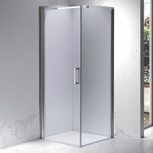 Kabina prysznicowa kwadratowa KZ1190A chrom 80 x 80 cm
