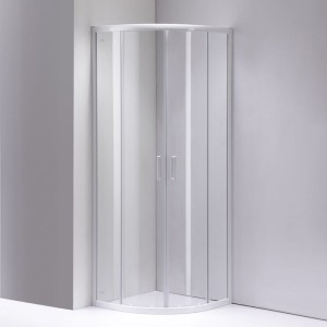 Kabina prysznicowa półokrągła KZ94C chrom 100 x 100 cm