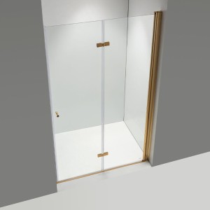 Drzwi prysznicowe SH01C złote 100 cm