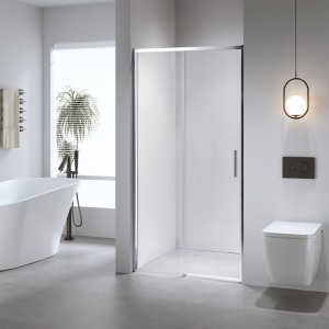 Drzwi prysznicowe super slim nova chrom 120 cm 6 mm