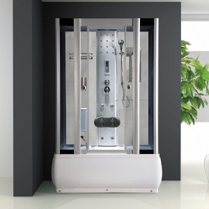 Kabina prysznicowa z hydromasażem WSH7716W biała 120 x 85 cm