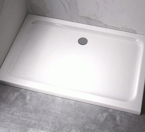 Brodzik prysznicowy prostokątny slim ST04B biały 110 x 90 cm