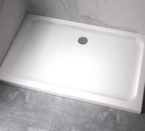 Brodzik prysznicowy prostokątny slim ST03C biały 120 x 80 cm