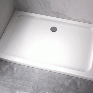 Brodzik prysznicowy prostokątny slim ST04C biały 120 x 90 cm