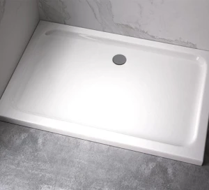 Brodzik prysznicowy prostokątny slim ST03D biały 130 x 80 cm